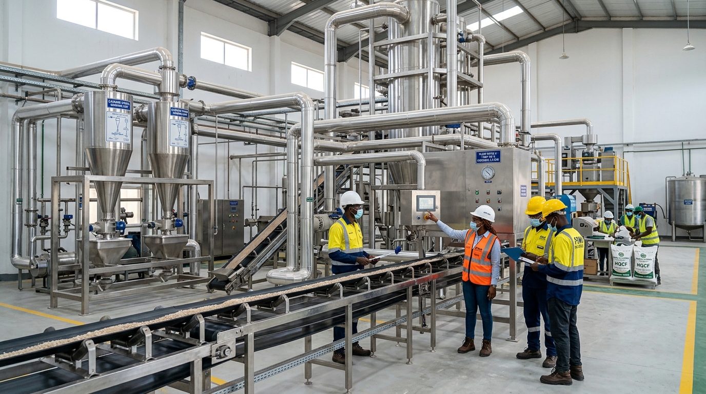 Industrial Cassava Processing Plant
